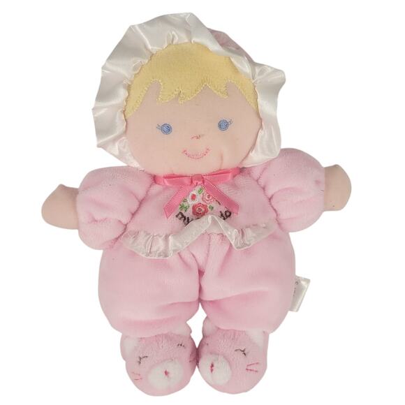 Carter's My First Doll Plush Pink Rattle Baby Girl Soft Toy Stuffed 8"  Plushie - Picture 4 of 13